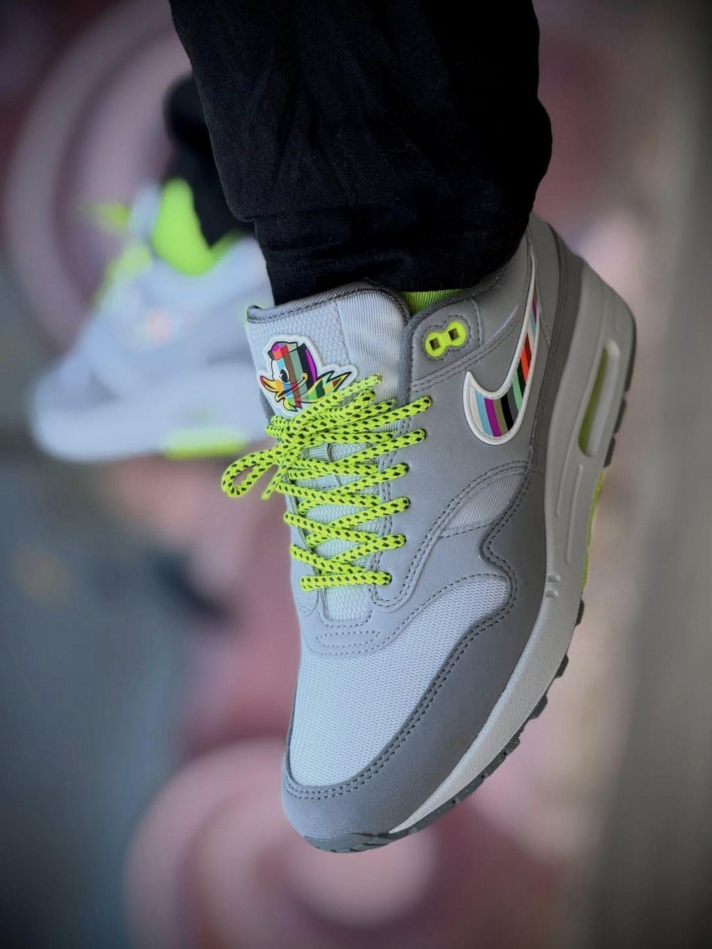 识货一周上脚秀|Air Max 1彩虹小鸭,灰调鞋身藏满巧思